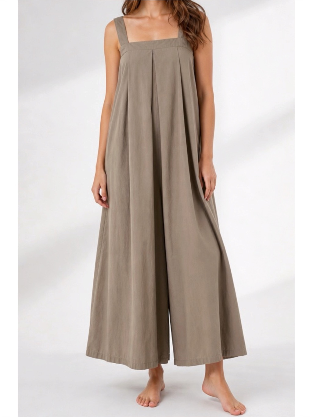 Black Crane Wide Leg Jumper, Clay, Small